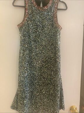 Varun Bahl sequin shift dress 6